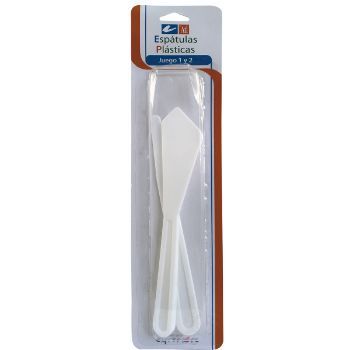 Espatulas plast.blister c/2 #1y#2-PI5800