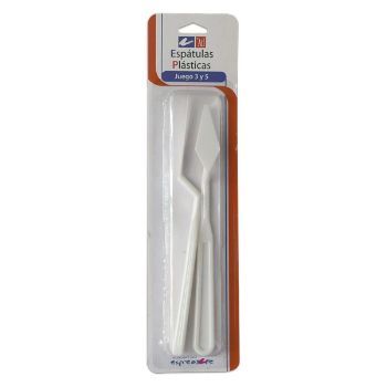 Espatulas plast.blister c/2 #3y#5-PI5802