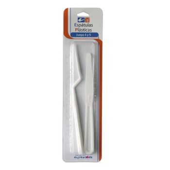 Espatulas plast.blister c/2 #4y#5-PI5803