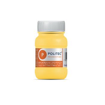 Politec 327 amar. claro 100 ml pintura acrilica-PI5810