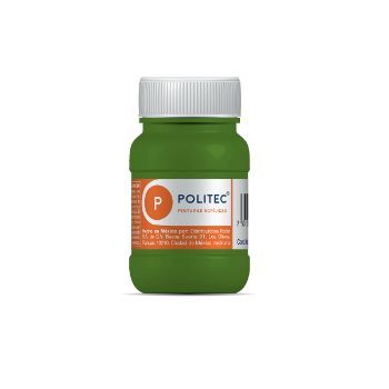 Politec 328 verde hoja 100 ml pintura acrilica-PI6958