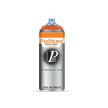 Aerosol politec naranja 400 ml #308-PI7064