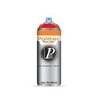 Aerosol politec rojo 400 ml #314-PI7066