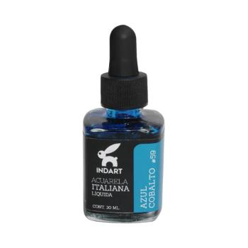 Acuarela líquida italiana 059 azul cobalto 30 ml-PI7528
