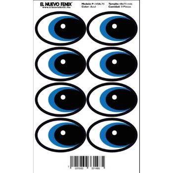 Planilla 145a-73 mm ojo azul 8 pzas 48 x 73 mm nacional-PL0267