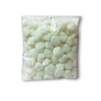 Pom pom 19 mm blanco 100 pzas-PO0006