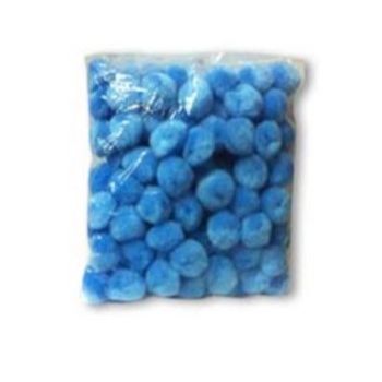 Pom pom 19 mm azul cielo 100 pzas-PO0016