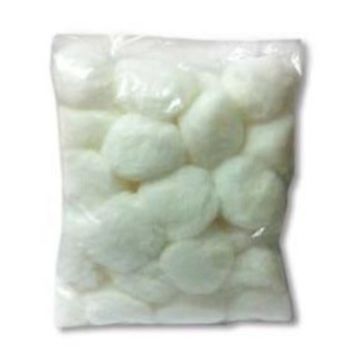 Pom pom 50 mm blanco 30 pzas-PO0171