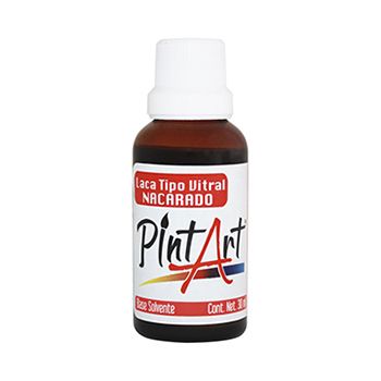 Laca vitral nacarado 20 negro 30 ml.-PV002