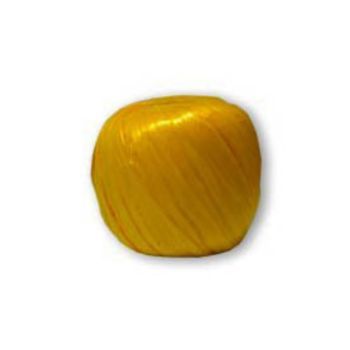 Rafia decorativa 100 grms color amarillo mango-RA0018