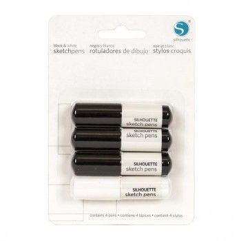 Silh-pen-blk-3t rotuladores de dibujo-SH0045