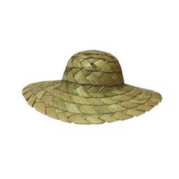 Sombrero de paja grande 17 cm-SO0003