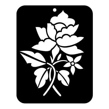 Estencil magnolia completa-ST0402