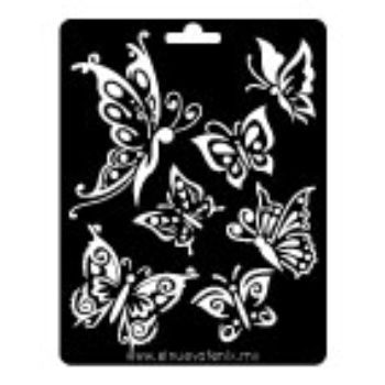 Estencil mariposa polipap-ST3032