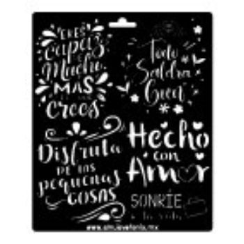 Estencil leterring-ST3051