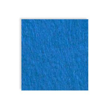 Fieltro laminado azul neon con 90 cm de ancho y 1 de milimetros de grosor.-TF0008