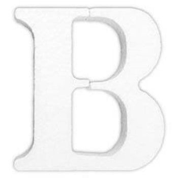 Letra b en unicel arial bold 24 cm-UN0074