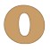Numero 0 cooper mini 4 x 6 cms.-0C