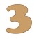 Numero 3 cooper mini 4 x 6 cms.-3C