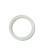 Argolla no.3 plastico blanco 2.9 cm-AR0003