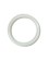 Argolla no.4 plastico blanco 4.8 cm-AR0004