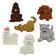 Agotado boton decorativo 4674 puppy parade-BD0032