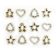 Boton decorativo mini cookie cutters-BD0156