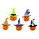 Boton decorativo jacks in hats-BD0244