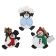 Agotado boton decorativo 7493  roly poly snowmen-BD0254