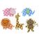 Boton decorativo 6962  baby safari-BD0263