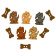Boton decorativo 8989 give a dog a bone-BD0361