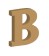 Letra b tipografia chaparral-MD0233