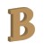 Letra b 12cm x 12mm tipografia chaparral-MD0233