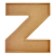 Letra z box con base para luces-MD0530