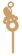 Cake topper chupon 3.8 x 12.6 cm-MD0595