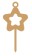 Cake topper estrella-MD0602