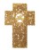 Cruz padre nuestro con figura paloma 28 cms x 19 cms-ML0776