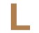 Letra l 21cm x 3mm tipografia arial-ML1169