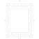 Marco 2 blanco mediano 18 x 23 cms.-ML1403