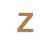 Letra z arial mini 3.5 cms-ML1569