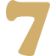 Numero 7 cooper mini 2 cms-ML1670