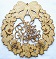 Corona de adviento 40 x 42 cms-MLN950