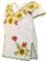 Molde blusa no.h19 blusa claveles                           -MO1437
