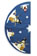 Molde n-160 carpeta muneco de nieve con canasta             -MO1607