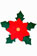 Molde n-268 adorno flor de nochebuena                       -MO1712