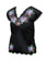 Molde hupil h-45 blusa florecitas brillantes-MO2215