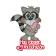 Molde 14f-904 mapache del amor                              -MO3061