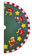 Molde n-607 carpeta tren con galletas                       -MO4017