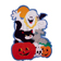 Molde w. 1743 fantasma con cadenas y gato                   -MW1335