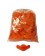 Pico plano no.2 naranja 100 piezas  3 cm-PC0001